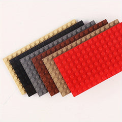 5 Pack Small Particle Building Blocks Base Plate 8x16 Hole Set