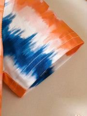 Tie Dye Mama's Boy Tee & Shorts Set for Boys
