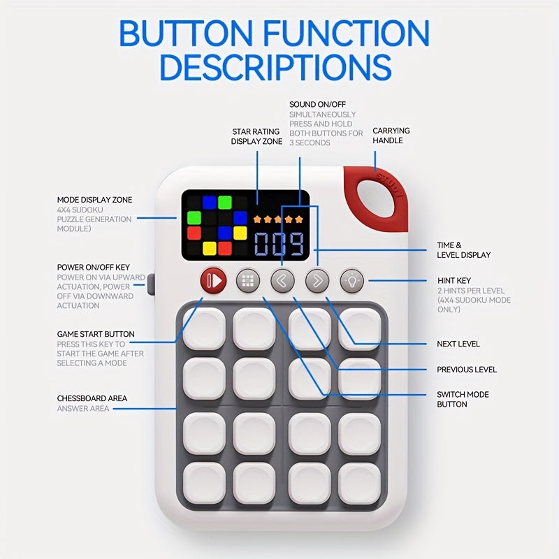 Educational Sudoku Game Toy for Attention Training & Concentration
