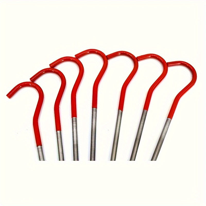 Ultralight Durable Camping Tent Nails Metal Stakes Titanium Tent Pegs