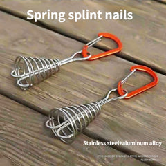 Stainless Steel Camping Tent Deck Nails Anchor for Tent Mounting