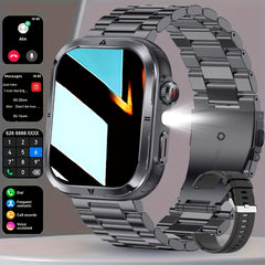 Smart Watch HD Display Fitness Calls LED Light iPhone Android