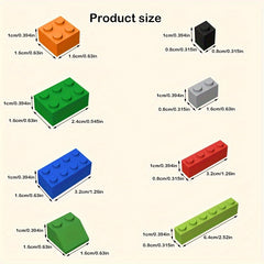 200pcs Assorted Mini Building Blocks Set DIY Construction