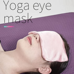 Soft Yoga Eye Pillow with Strap for Rest & Meditation