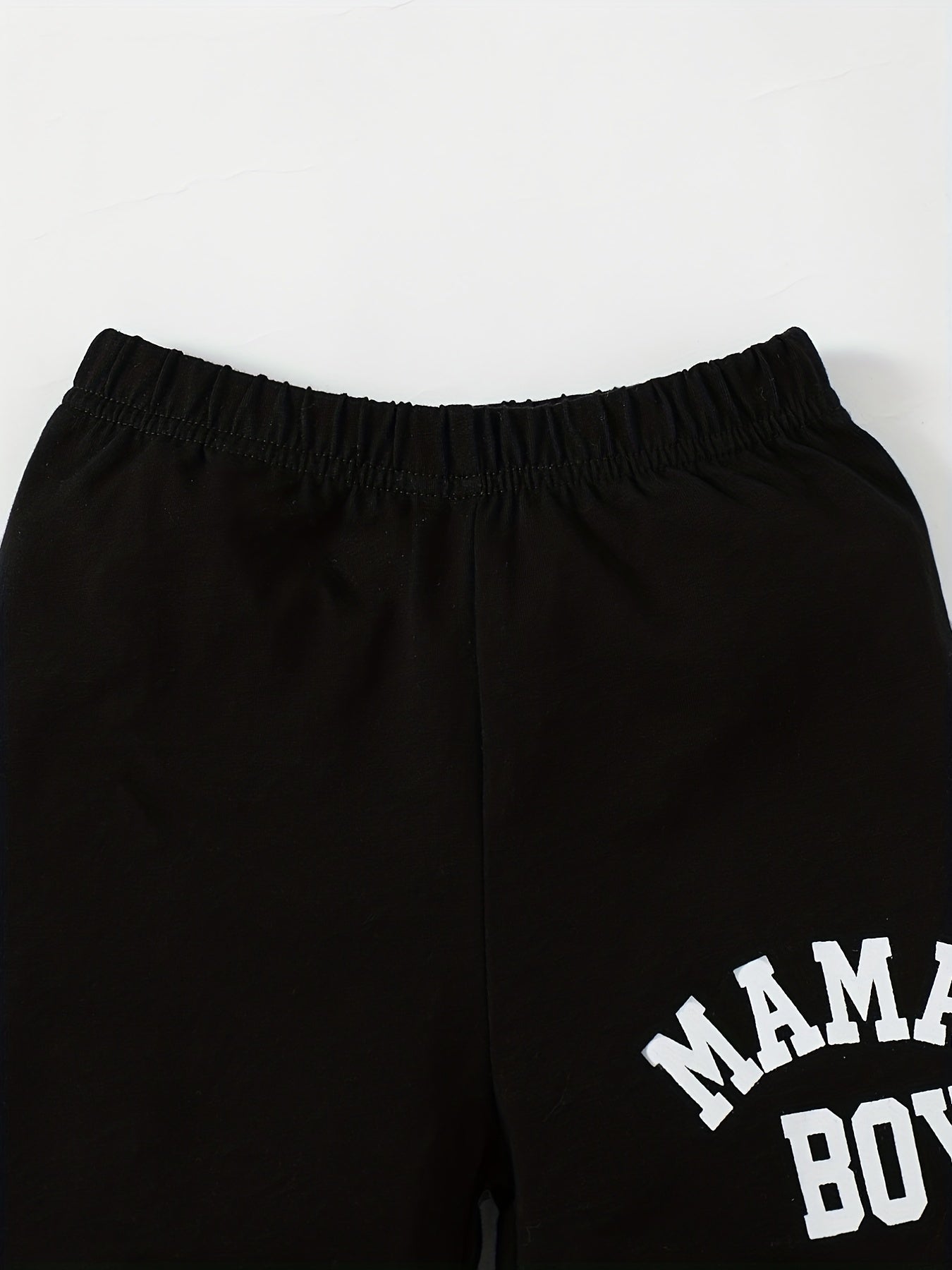 2pc Boys Teen Casual Mama' Boy Hooded T shirt & Shorts Set