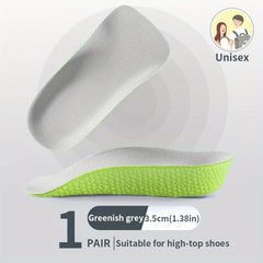 Orthopedic Insoles for Shoes - Arch Support - 1.38in Half Shoe Pads