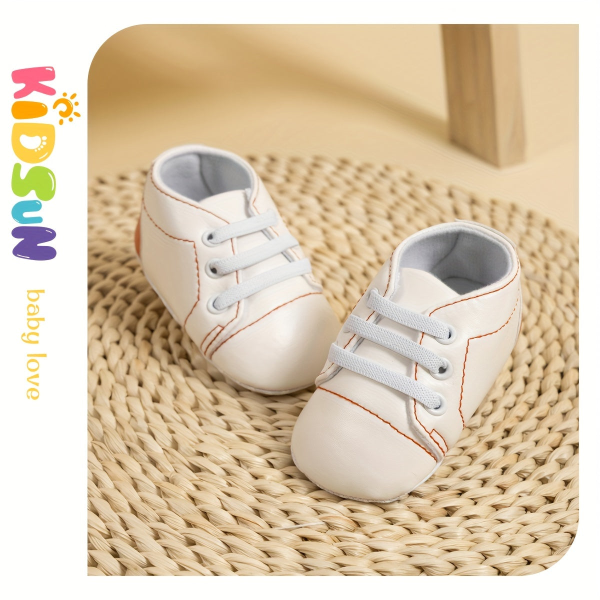 Baby Girls Lightweight Non Slip Sneakers All Seasons