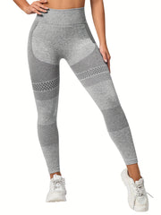 High Waist Hip Lift Yoga Fitness Pants Quick Drying Leggings