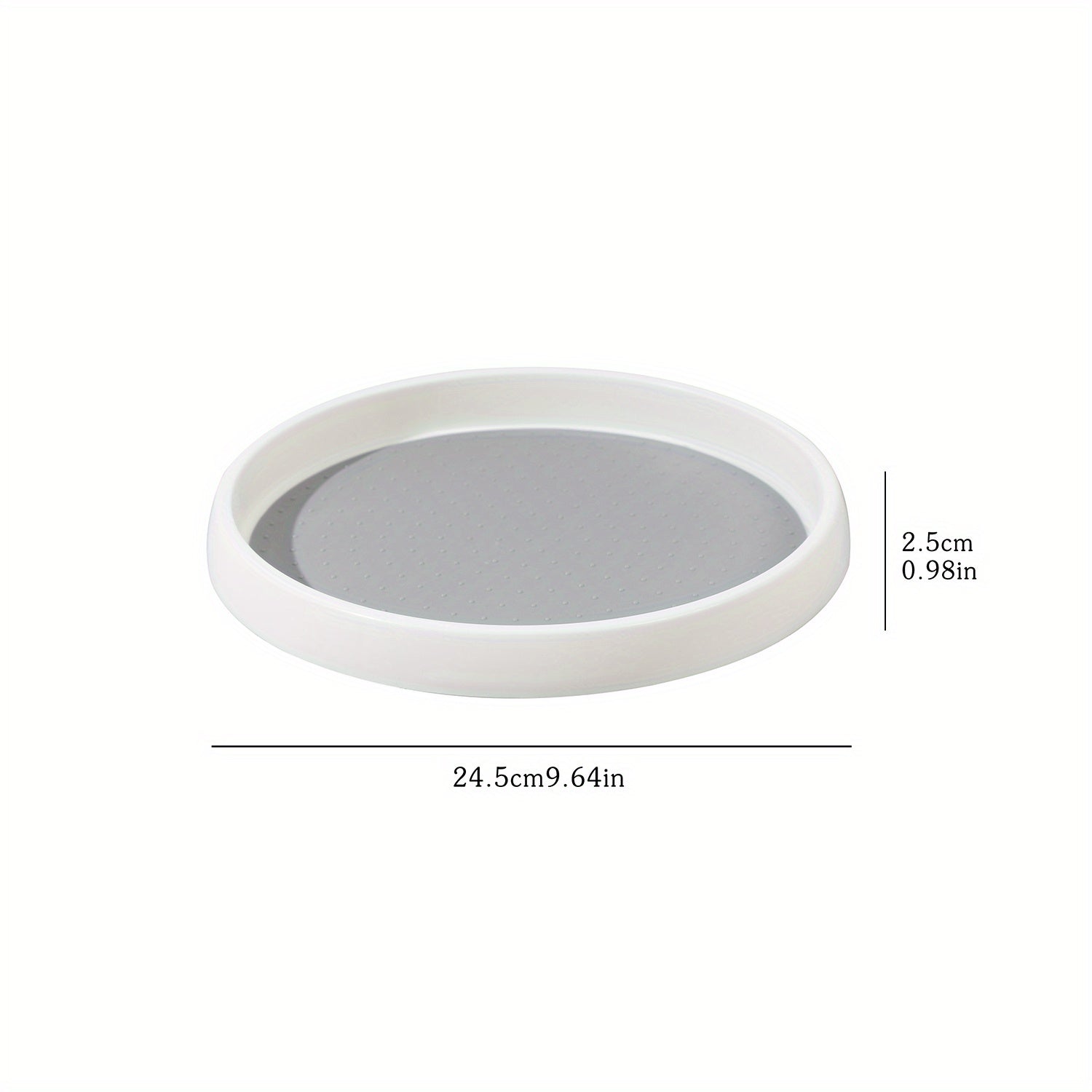 Round Spice Rack Condiment Rotatable Seasoning Rack Lazy Susan