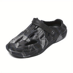 Men's Lightweight Comfy Clogs Hollow Out Non slip Sandals Summer