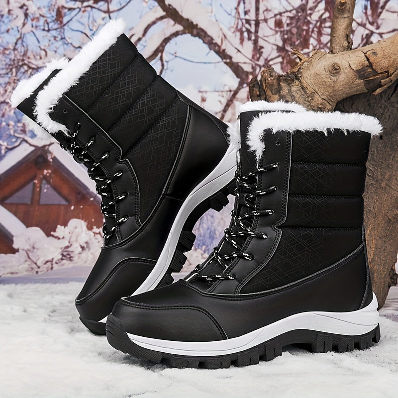 Women's Faux Fur Lined Thermal Snow Boots