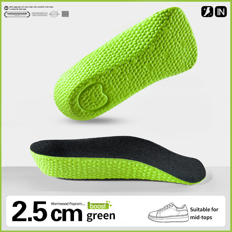 Height Increase Insoles Arch Support Orthopedic Half Shoe Pads
