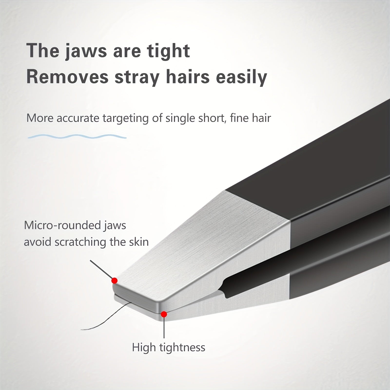 4-Piece Tweezers Set Professional Precision Alloy Tweezers