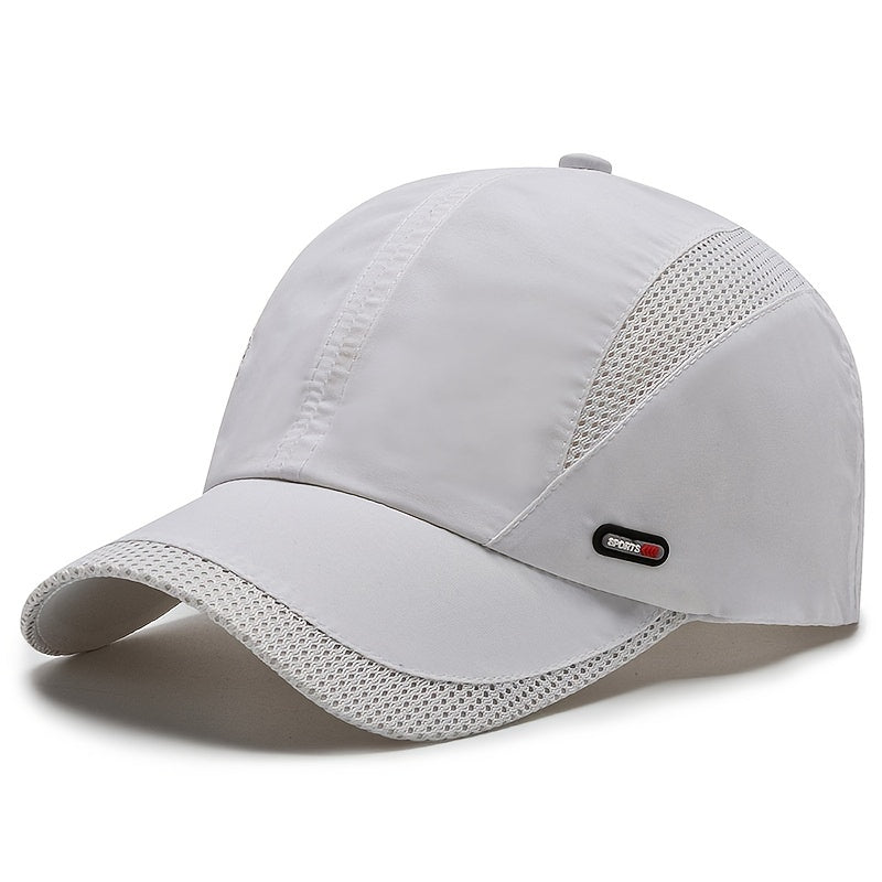 Men's Mesh Quick Dry Big Brim Baseball Cap