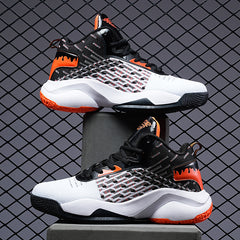 Women's Basketball Shoes Flying Woven Surface Breathable Sneakers