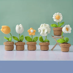 DIY Crochet Material Package for Making Hanging Ornaments