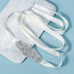 Rhinestone Bridal Belt Wedding Dress Sash