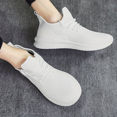 Men's Lightweight Knitted Sneakers for Running