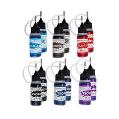 Long Lasting Tattoo Cream 12 Bottles Temporary Body Art