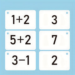 Paper Addition Subtraction Flashcards 270pcs Within 20 Math Learning Set