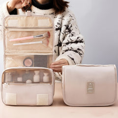 Large Hanging Toiletry Bag for Travel with Sturdy Hook