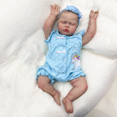 Pickle Youngsters Reborn Doll Unicorn Dress Soft Body Hand Rooted Hair