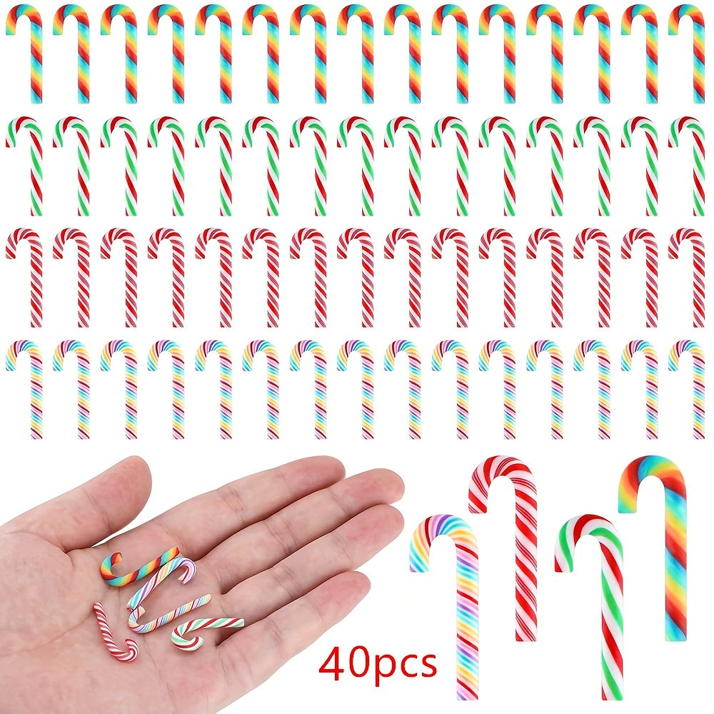 Mini Artificial Candy Can for Christmas Decoration