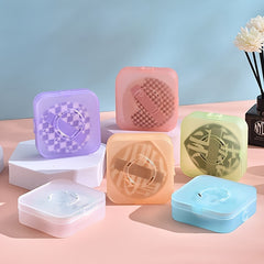 Makeup Puff Storage Case Durable Shell Holder Sponge Drying