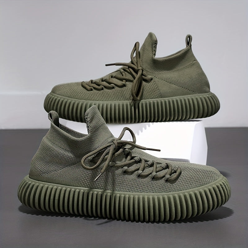 Men's Breathable Casual Shoes Non Slip Sneakers for Jogging