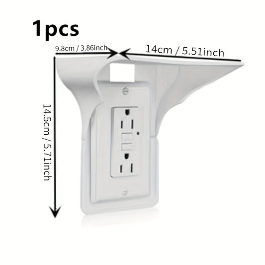 Wall Outlet Shelf Organizer for Electronics Storage