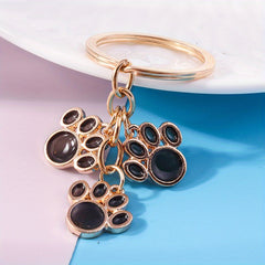 Cat Paw Keychain Footprints Accessory Girls Women