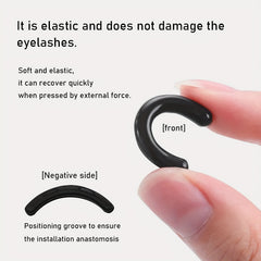 90 Pack Eyelash Curler Replacement Pads Silicone Rubber Universal