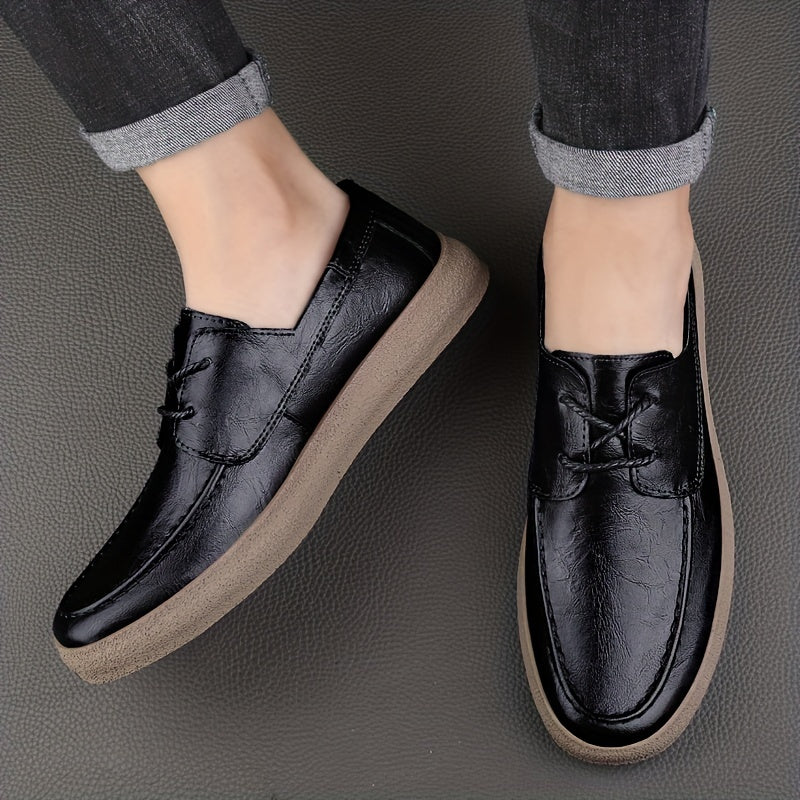 Men's Leather Derby Shoes for Wedding Business