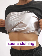 Women's Sweat Sauna Long Sleeve Jacket - Workout Activewear