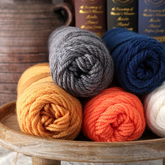 4pcs Wool Thread for Knitting Crocheting Scarf Hat Sweater Yarn