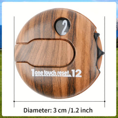 Golf Hat Clip Scorer Glove Clip Pole Counter GolfAccessories