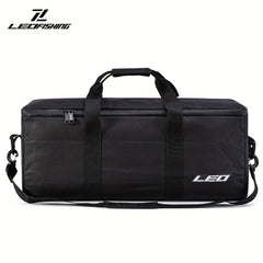 LEOFISHING Large Fishing Tackle Bag with Adjustable Strap