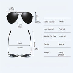 Men's Polarized Sunglasses Vintage Mixed Eyewear