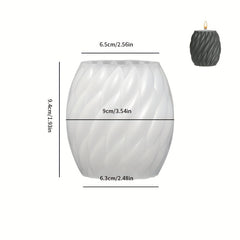 Spiral Ball Candle Holder Silicone Mold Candle Making Epoxy Resin