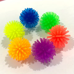 6pcs Hedgehog Ball Yoga Foot Massage Burr Plum Vent Toy