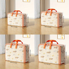 Large Capacity Waterproof PVC Buggy Bag for Moving Luggage Quilt Clothing