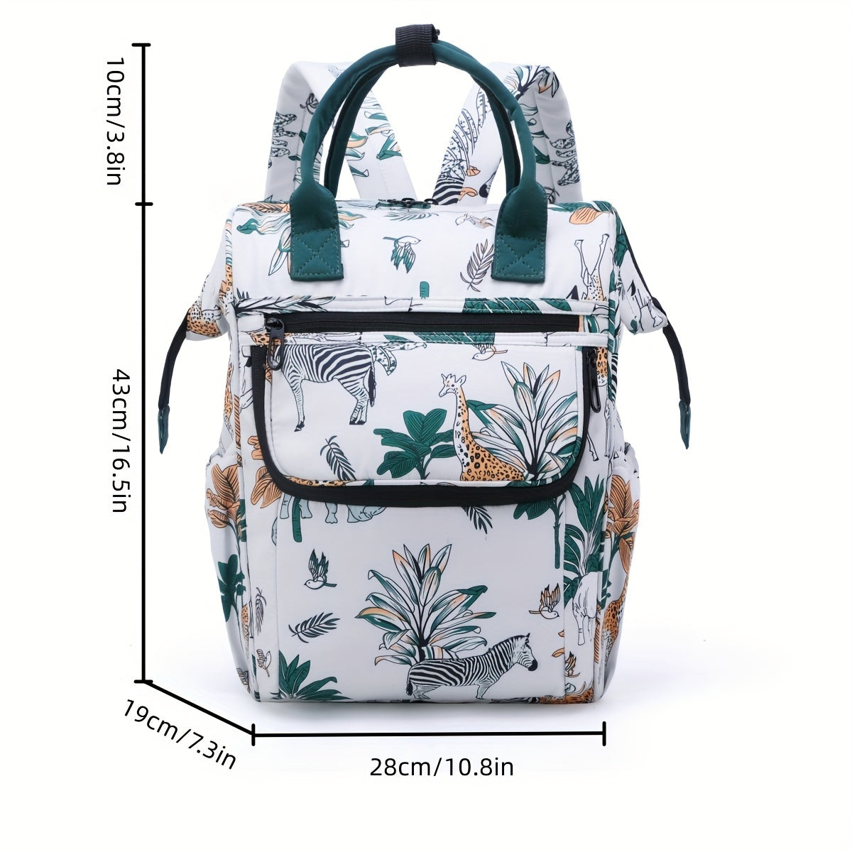 Fashionable Mommy Bag Large Capacity Diaper Bag Backpack