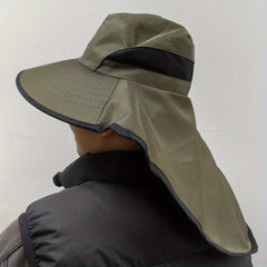 Outdoor Fishing Sun Hat Summer Male Fisherman's Hat Detachable Fishing Hat