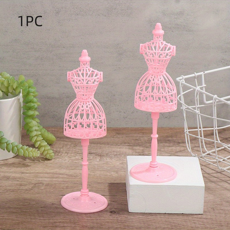 Girls Mannequin Doll Display Holder Dress Clothes Gown Stand Rack Holder