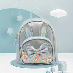 Kids Bow Decor Rabbit Ear Backpack