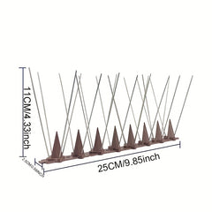 Bird Spikes Outdoor Bird Repellent, 6 Packs