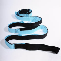 Yoga Stretch Strap for Pilates Dance Physical Therapy Non Elastic Loops
