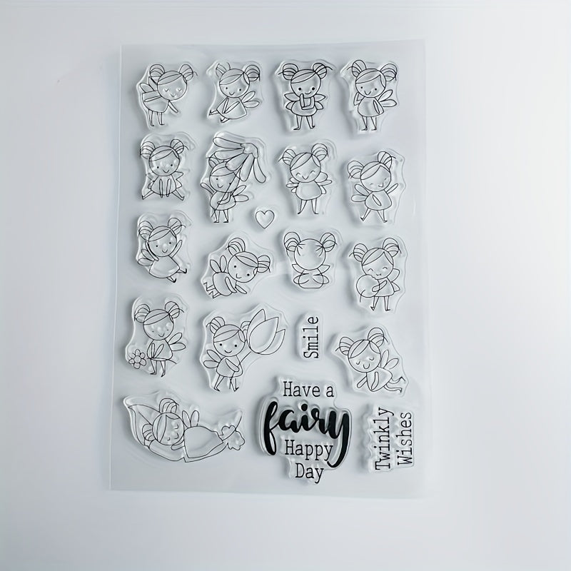 Reusable Cartoon Journal Stamp for DIY Crafts