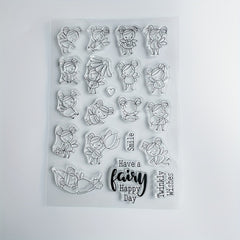 Reusable Cartoon Journal Stamp for DIY Crafts