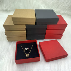 12pcs Necklace Set Box Earrings Jewelry Box Mixed Packing